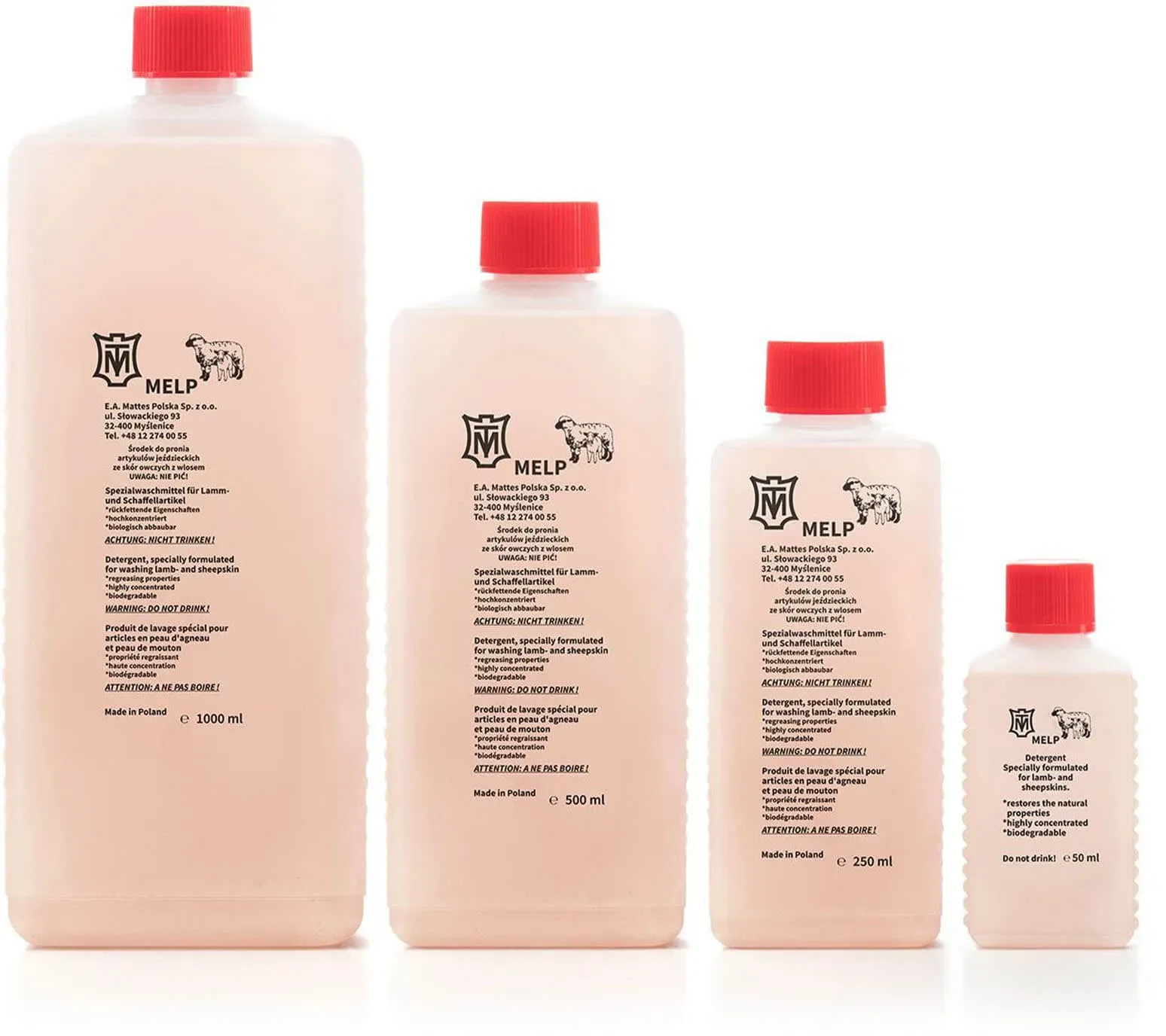 Lammfellwaschmittel MELP Waschmittel 1000 ml