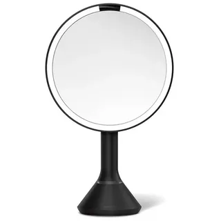 simplehuman Sensorspiegel mit Touch-Helligkeitsregelung Mattschwarz
