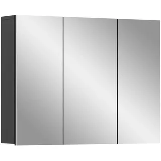 xonox.home Spiegelschrank grau , Maße cm - Grau