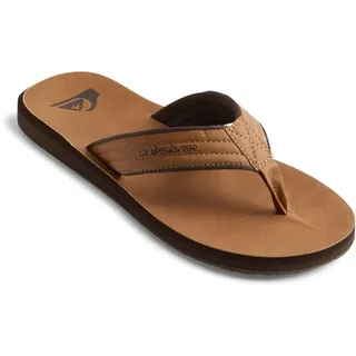 QUIKSILVER Carver Nubuck Flip-Flop, TAN-Pattern_1, 42