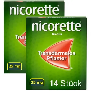nicorette TX-Pflaster 25mg 2X14 St