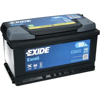 Exide Excell 12V 80Ah 700A Autobatterie