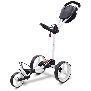 Big MAX Blade Trio 3-Rad Golftrolley Ultra flach 2023 (weiß)