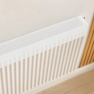 HpLive Heizkörperverkleidung Holz Weiß,Heizkörper Staubabdeckung zu blockieren Dekorative Heizkörper Pad staubdicht Verschiedene Größen(180CM)