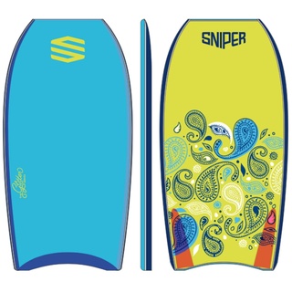 Sniper Bodyboard Girls Cashmeere PE 36 Blau Gelb