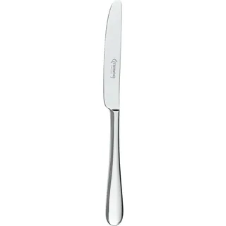 Grunwerg DKCLR Rockingham Forge Deluxe Collection Clarence Sortiment 12er Set Dessertmesser aus hochwertigem 18/10 Edelstahl, 2.5mm, Hochglanzpolitur