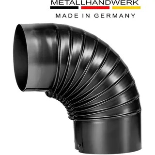 Bogen GEBLÄUT 90 Grad | Durchmesser Ø 100 mm | ohne Tür