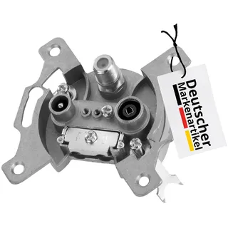 DCT Delta Sat Dose unterputz, unicable & Kabelfernsehen tauglich, Antennendose, Antennensteckdose, Sat Steckdose, Sat Enddose, 5-2400 MHz