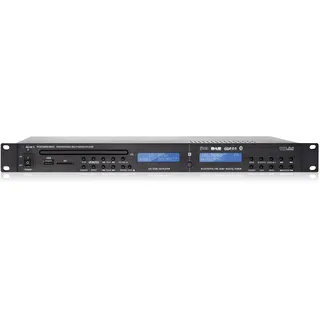 Biamp Systems PCR3000RMKIII - Professioneller DAB-/FM-Tuner/CD/MP3/SD/USB/BT Player