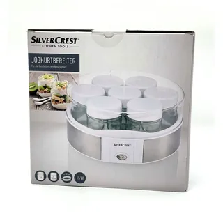 Silvercrest SILVERCREST® KITCHEN TOOLS Joghurtbereiter »SJB 15 A1«, inkl. 7 Portionsgläser