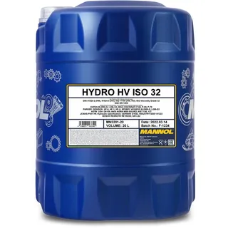 Mannol 2201 Hydro HV ISO 32 LONGLIFE 20L