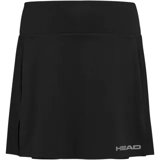 Head Damen Club Basic Long W Skirts, Schwarz, L