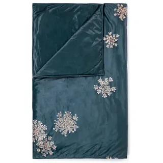 Wohndecke Tagesdecke Lauren Indigo Blue, Essenza, Wohndecke, Steppdecke, Überwurf, Quilt blau 130 cm x 170 cm