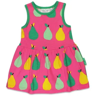 Toby Tiger Sommerkleid mit Birnen Druck in rosa | Gr.: 128