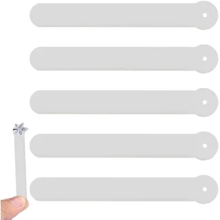 Ohrpiercing-Stab zum Anprobieren – Acryl-Ohrringe zum Anprobieren – leicht, zum Anprobieren von Ohrringen, Requisiten für Zuhause und Juweliergeschäft, gebogener Typ Pewell