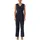 Ärmelloser Jumpsuit mit Bindegürtel 42