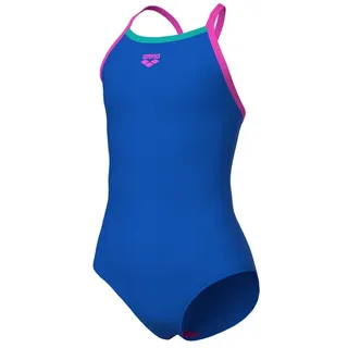 Arena GIRLS SWIMSUIT Light Blue China-Freak Rose-freak Rose-water - 128