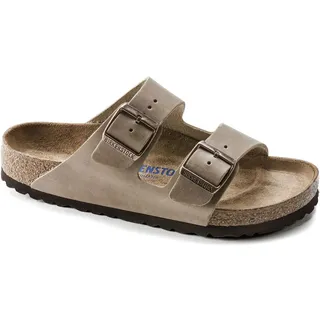 Birkenstock Arizona Weichbettung Naturleder geölt tabacco brown 43