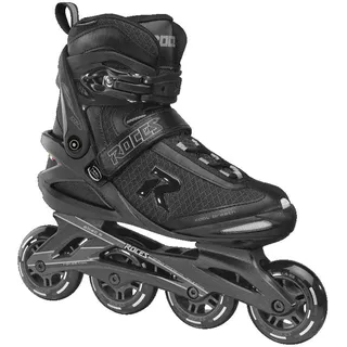 ROCES Icon Inline-Skates, Black-Dark-Charcoal, 36