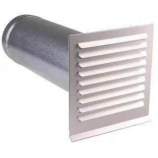 Air-Circle Teleskop-Mauerkasten  (Durchmesser: 150 mm, Verstellbar: 31 - 45 cm, Metall)