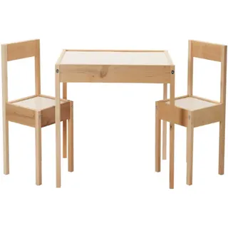 IKEA Lätt Kindertisch Set Mit 2 Stühlen Kindermöbel Neu