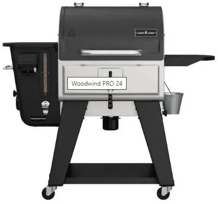 Camp Chef Woodwind Pro Pelletgrill 24 WiFi digitales Display Grill BBQ Smoker