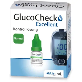 aktivmed GlucoCheck Excellent Kontroll-Lösung normal