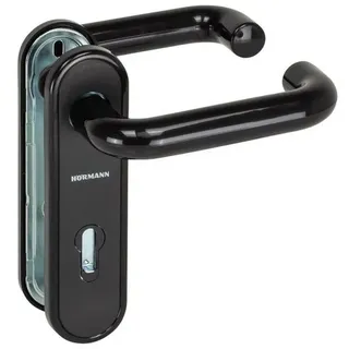 Hörmann Feuerschutz-Drückergarnitur Typ D-110 Kurzschild in Kunstst...