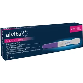 Alliance Healthcare Deutschland GmbH Alvita Schwangerschaftstest Ultra-Früh