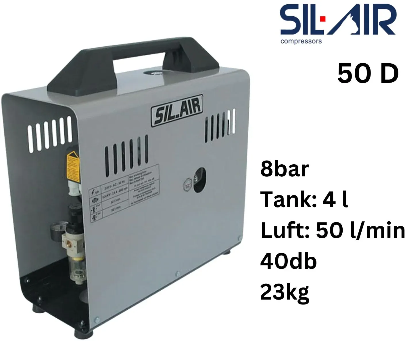 Sil Air 50D | Silent Airbrush Kompressor