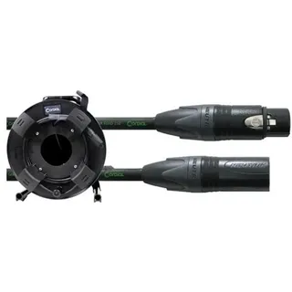 Cordial CRM 50 FM-BLACK-SD - 50,0 m CMK-ROAD 250, NEUTRIK XLR female schwarz / male schwarz