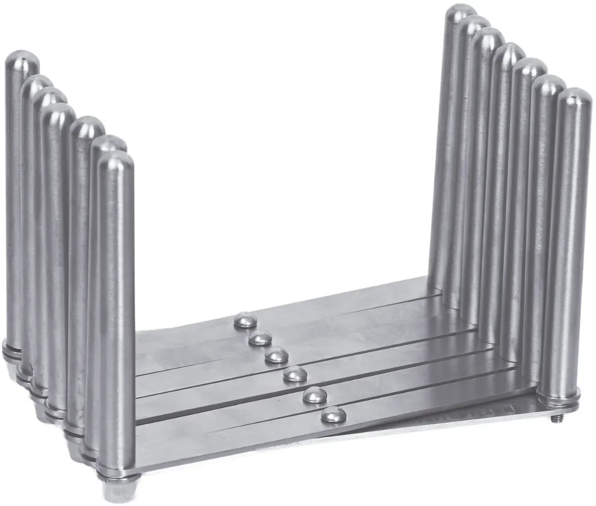 Pott & Flamme verstellbarer Spare-Rib-Halter  Edelstahl
