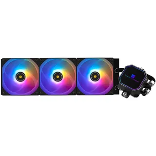 Thermalright Frozen Prism 360 BLACK ARGB CPU-Flüssigkeitskühler,Effiziente PWM-gesteuerte Pumpe 3300RPM,Wasserkühlung Computerteile,Für AMD/AM4/AM5,Intel115X/1851/1200/1700/2011
