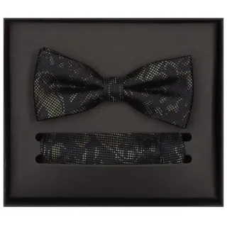 Venti Fliege und Einstecktuch in Dunkelgrün | Gr.: onesize