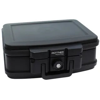 Rottner Tresor Rottner Feuerschutzkassette FIRE DATA BOX 2 schwarz,