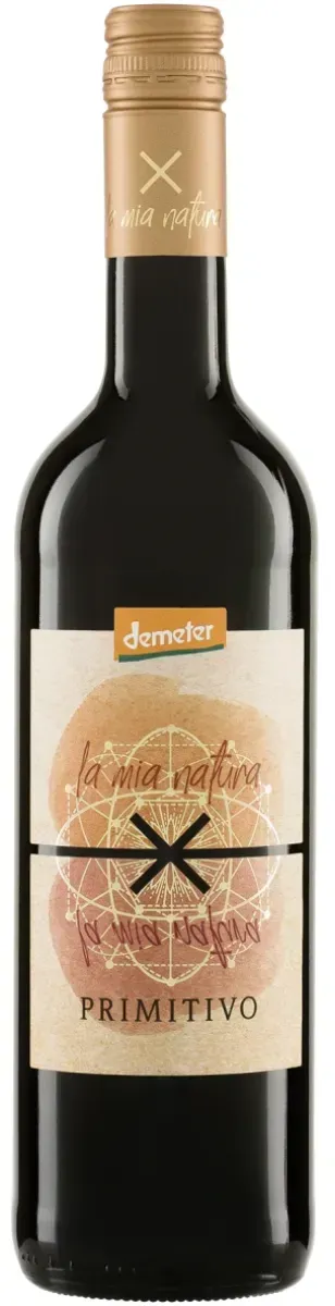 X La Mia Natura Primitivo Rotwein Demeter/Bio/Vegan trocken 0,75 l | 2024