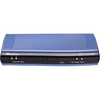 Audiocodes MediaPack 112 analog VoIP gateway with 2 FXS ports, includes a signed certificate., Telefon Zubehör
