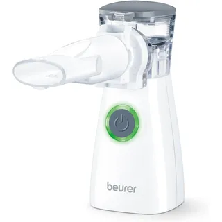 Beurer Inhalator, Erwachsenen- und Kindermaske, Tasche, Akkubetrieb (601.42)