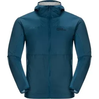 JACK WOLFSKIN Herren Jacke PRELIGHT ALPHA JKT M, Größe S in Blau dark sea