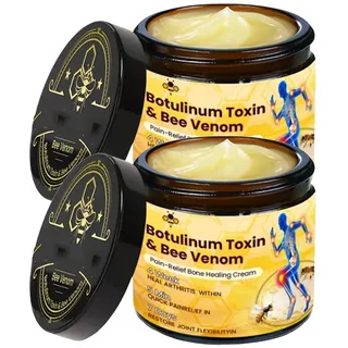 Bienengift Gelenkcreme, Bienengiftsalbe, Bee Venom Joint Relief Cream, für Rücken, Nacken, Hände, Knie, Füße, Gelenk, Gelenke Bienengift Creme, Gelenkschmerzen Linderung Beecream