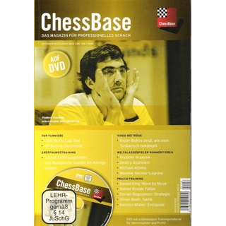 ChessBase Magazin / Magazine 156 - Heft + DVD - Schach / Chess - NEU / NEW - OVP