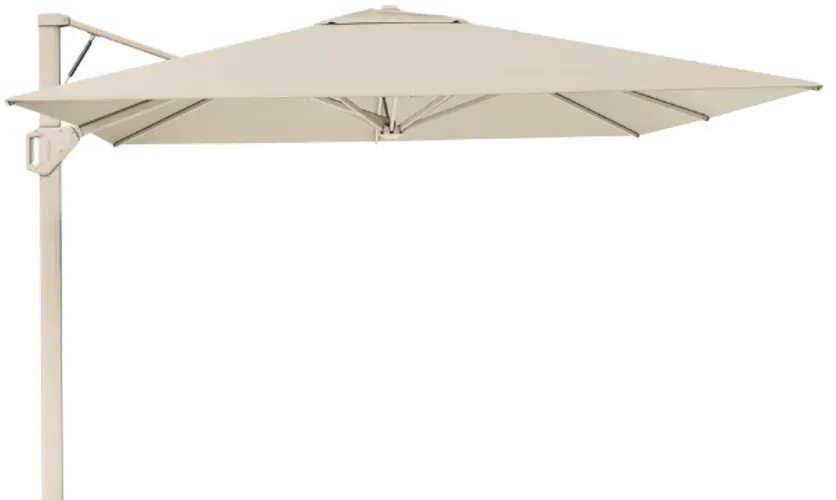 Platinum Beaufort Premium Ampelschirm 320x320cm - Sandstone