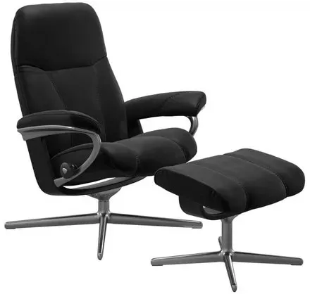 Stressless Sessel Consul Cross in Leder Batick