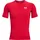 Armour HeatGear Kurzarm Trainingsshirt Rot M