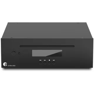 Pro-Ject CD Box DS3, High End CD Player mit True Red Book Wiedergabe und Analog-und Digitalausgängen, Schwarz