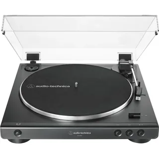 Audio-Technica AT-LP60XBK (Vollautomatisch), Plattenspieler, Schwarz