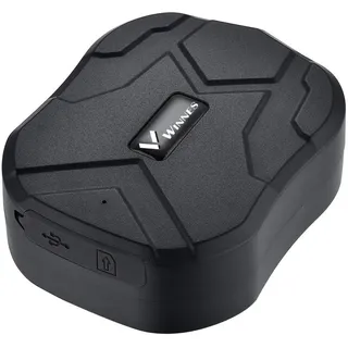 Winnes GPS Tracker 5 Monate Standby-Zeit Reale Positionierung Ohne ABO GPS Tracker Für Auto/Motorrad Wasserdicht Stark Magnet Auto GPS Tracker Mit Kostenloser App TK905B