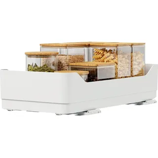 Tesa KITCHEN BOTTOM PULL-OUT DET Schublade weiß 29,0 x 49,5 x 12,0 cm