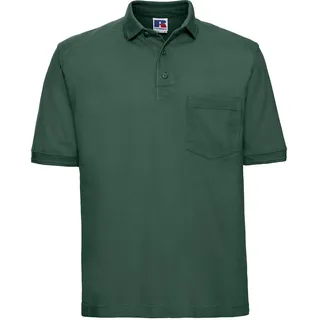 Russell Workwear Baumwoll-Polo, bottle green, 3XL