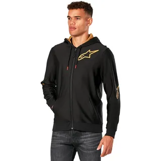 Alpinestars Hoodie Schwarz/Gold M